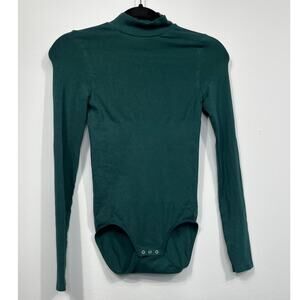 Yummie Women’s Green Madelyn Seamless BodySuit  / Size-S-M-P